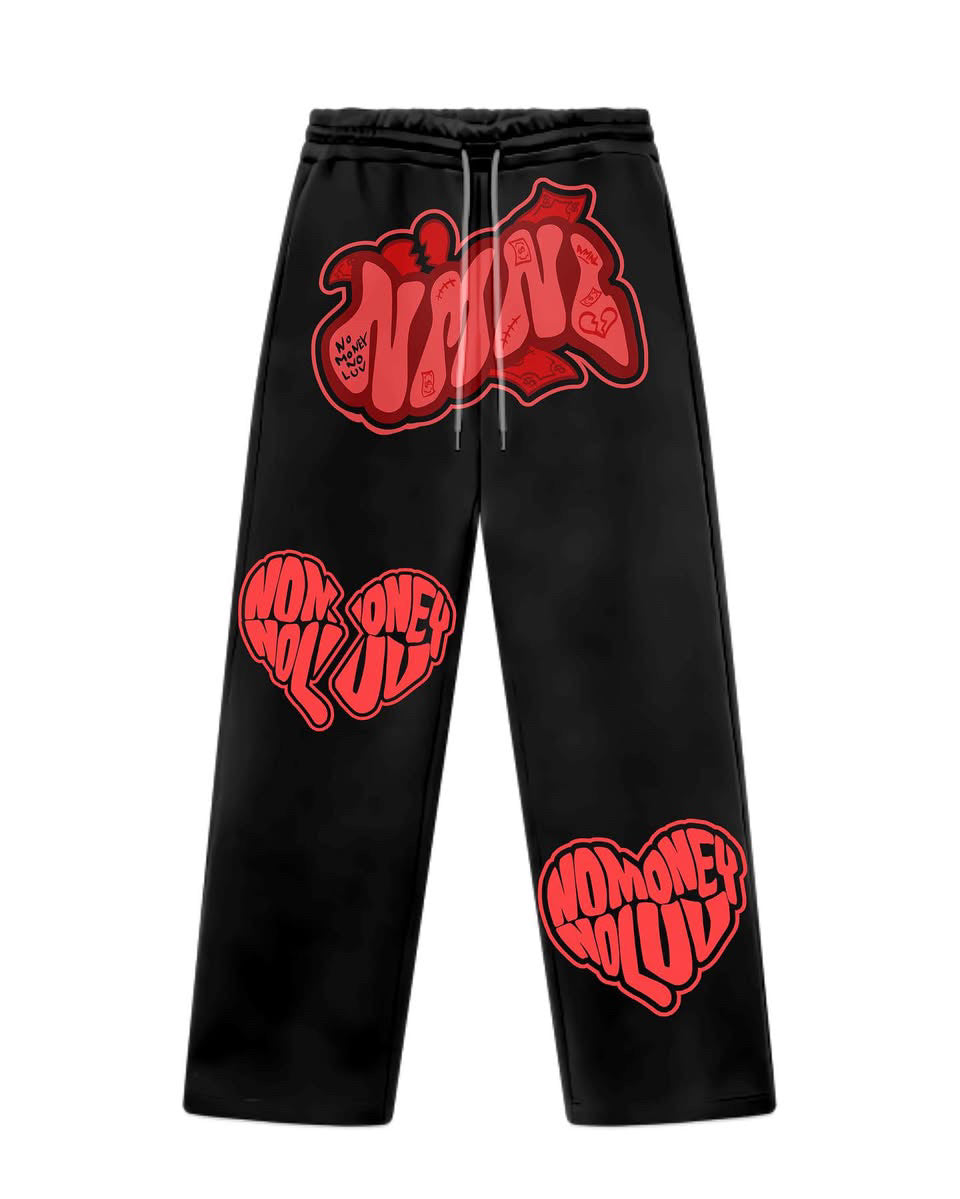 Black/Red Sweatsuits